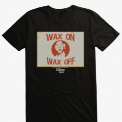 wax on wax off karate kid